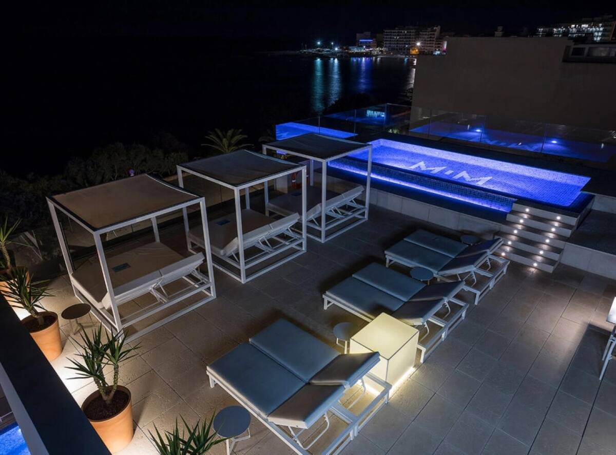 El hotel de Lionel Messi en Mallorca. Foto: mimhotels.