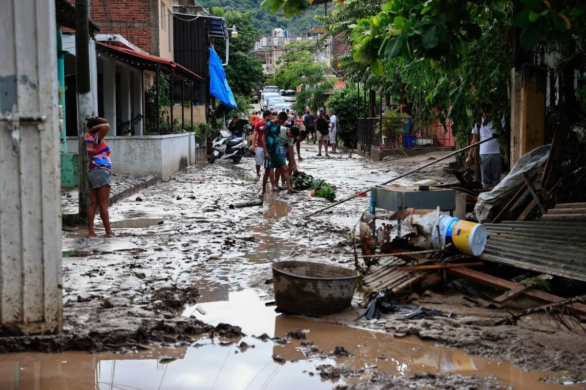El huracán Lidia se intensifica a categoría 4. Foto EFE.