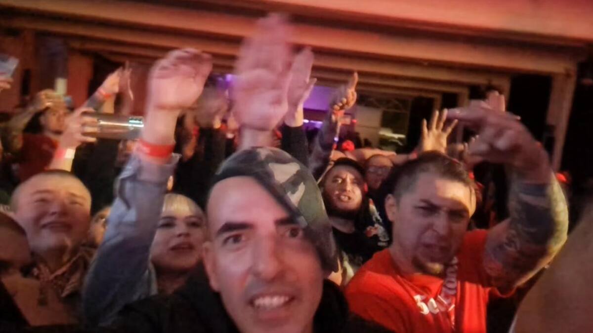 "El imperio contraataca", la reunión neonazi de Mexico. Foto: Captura de video