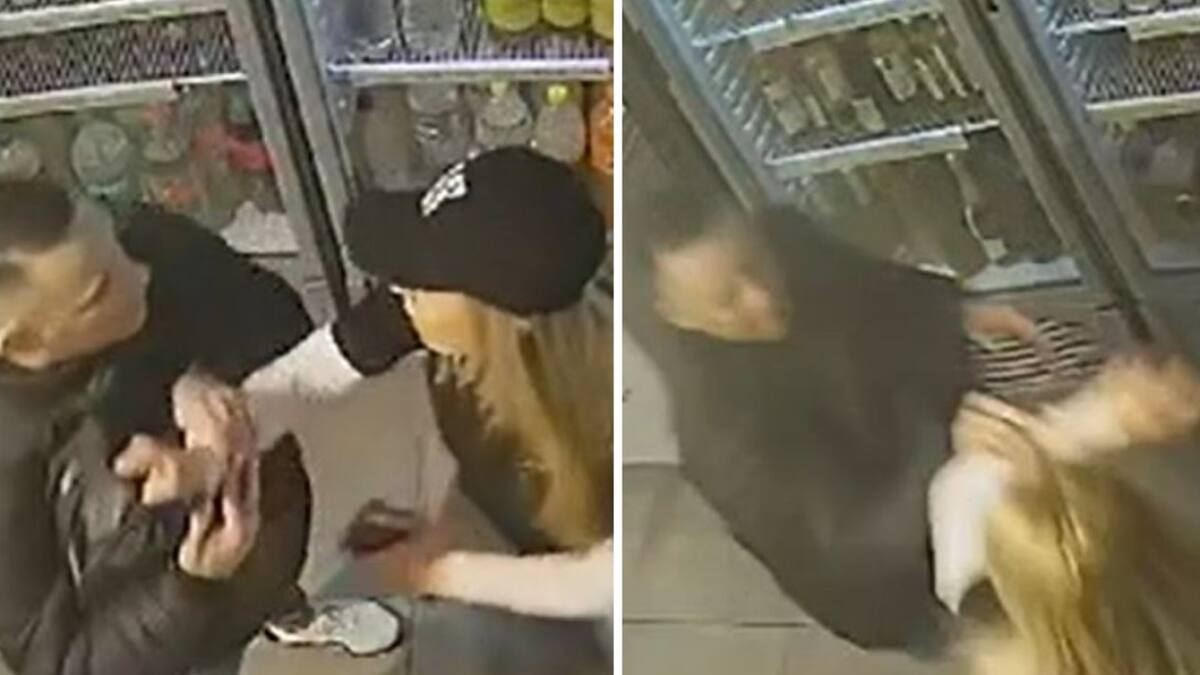 El intento de abuso a una empleada de una vinoteca en Núñez. Foto: captura de pantalla.