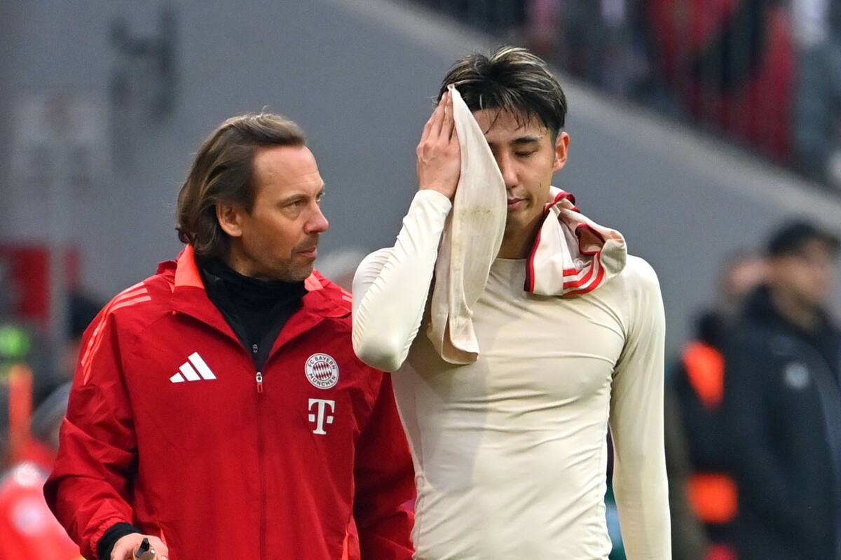 El japonés Hiroki Ito sufrió una fractura en un hueso del pie derecho. Foto: Reuters.