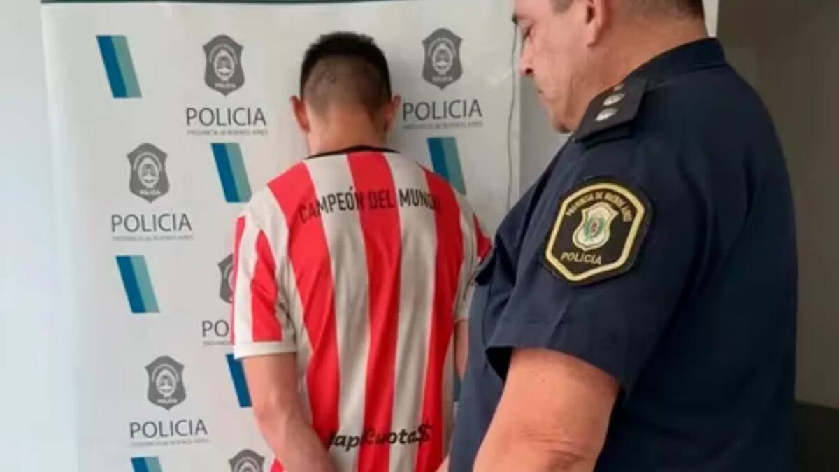 El joven detenido por intentar asesinar a su papá. Foto: NA