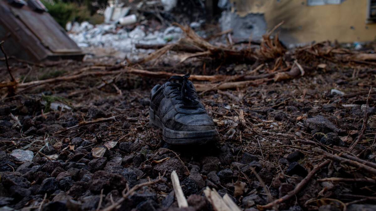 El kibutz de Beeri tras el ataque de Hamas a Israel. Foto: EFE.