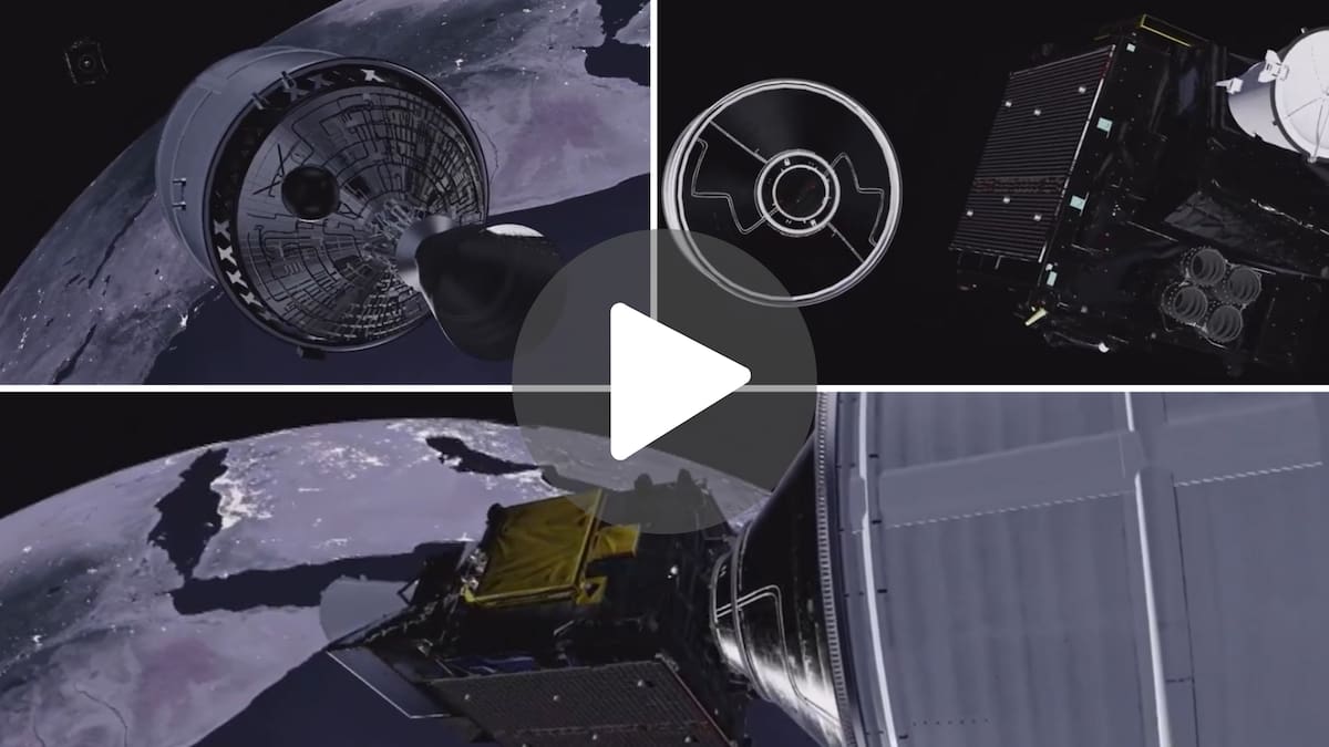 Video: así fue la llegada del satélite que lanzó la Agencia Espacial Europea que permitirá detectar fenómenos extremos cada 2,5 minutos