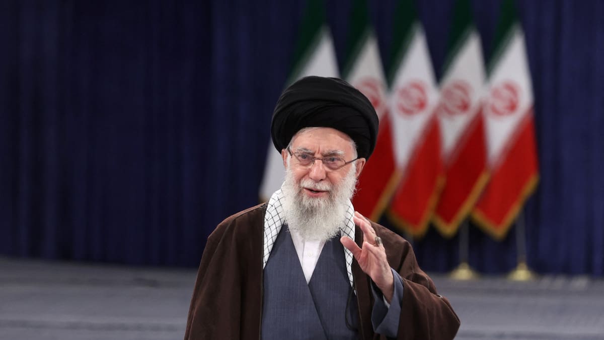 El líder supremo de Irán, el ayatolá Ali Jamenei. Foto: Reuters