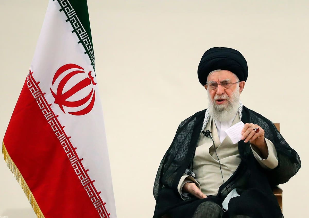El líder supremo de Irán, el ayatollah Ali Khamenei. Foto: EFE