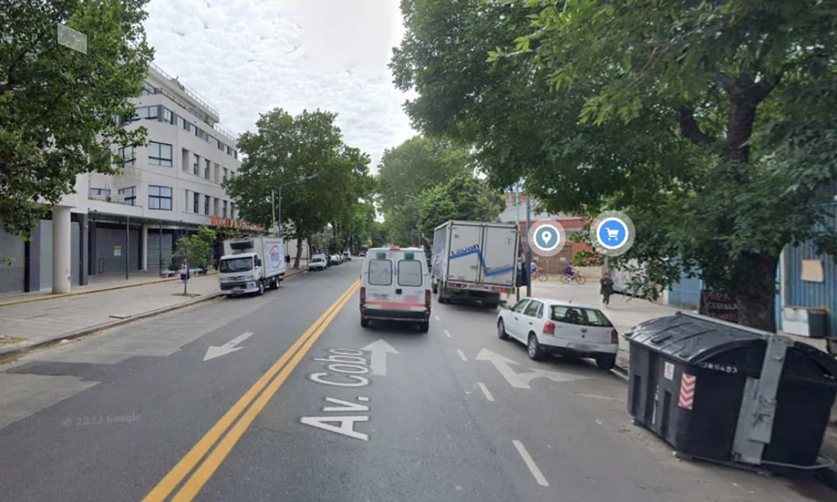 El lugar donde ocurrió el hecho en Avenida Cobo. Foto: Google Maps