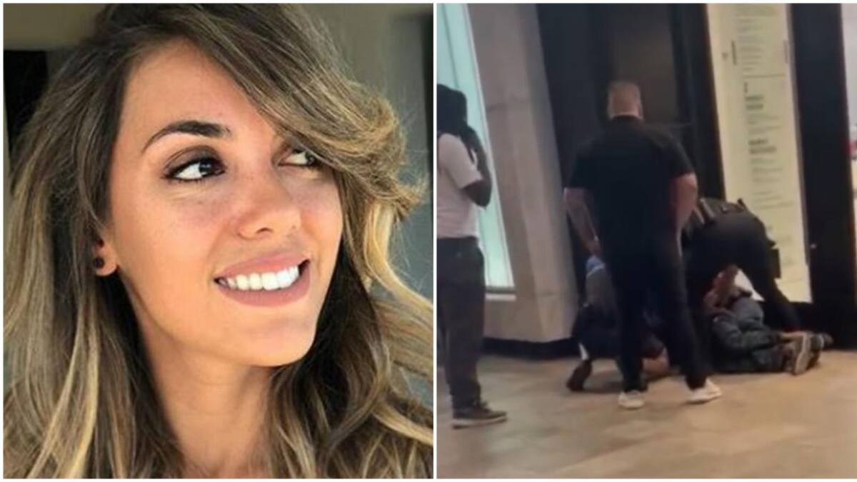 El mal momento que pasó Tesouro en Miami. Fotos: archivo - captura.