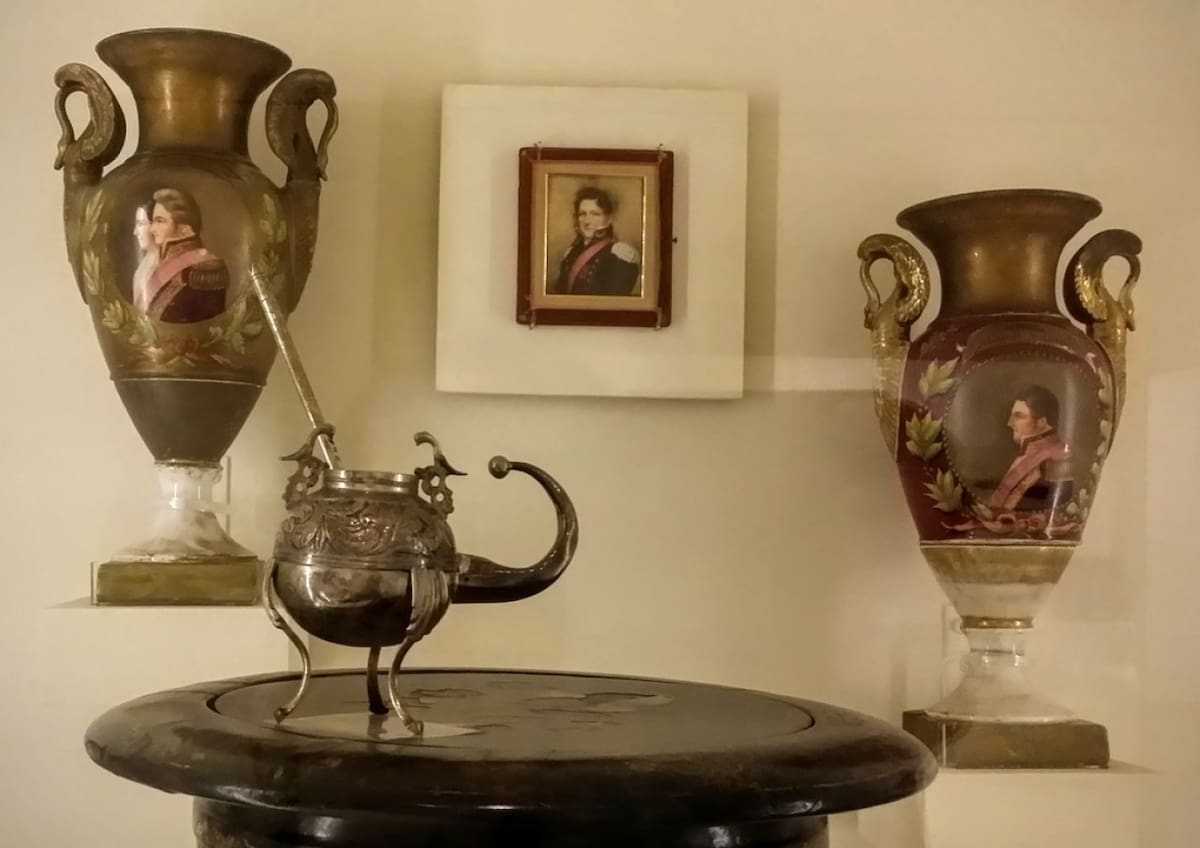 El mate que perteneció a Rosas en el Museo Histórico Nacional