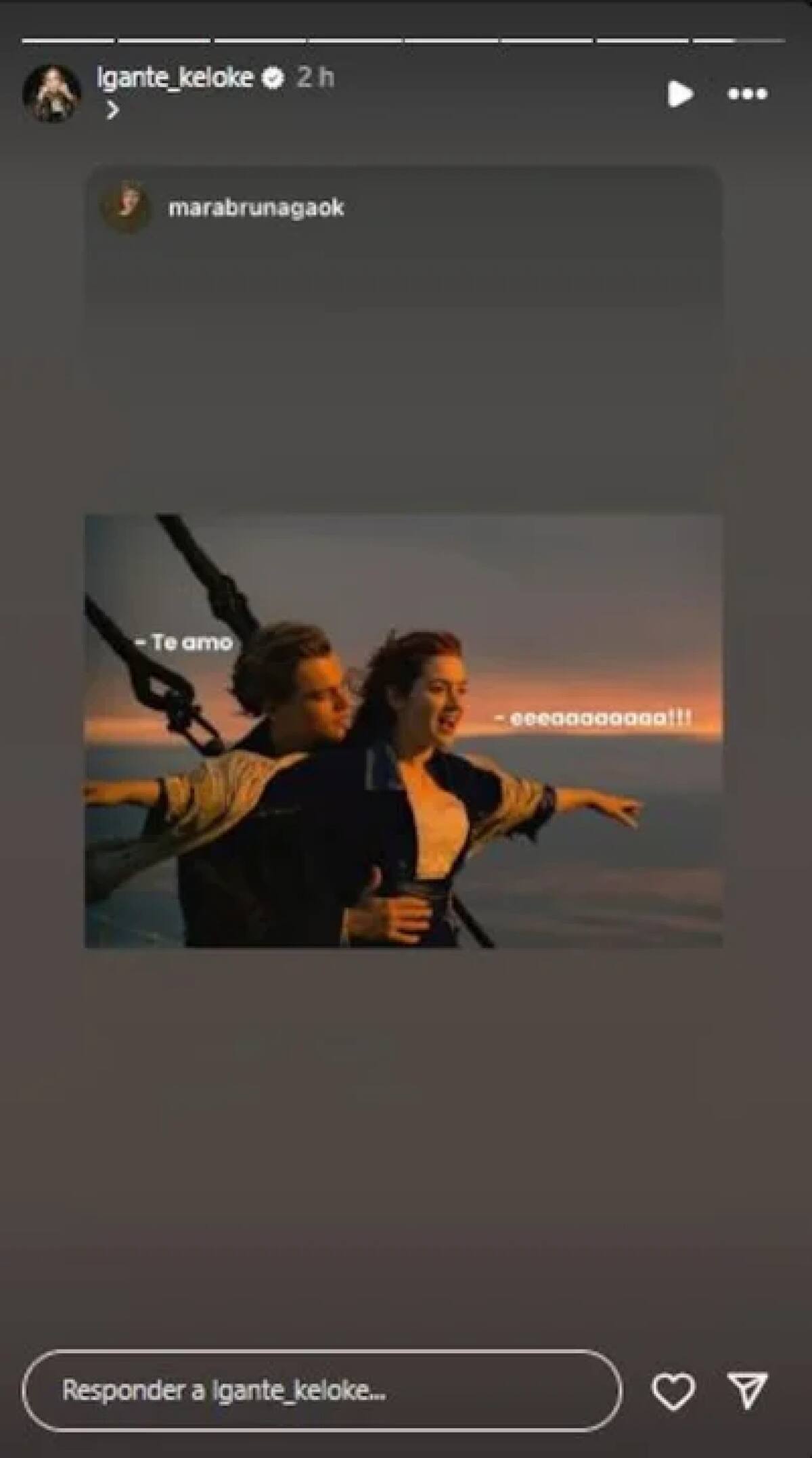 El meme que compartió L-Gante. Foto: Instagram.