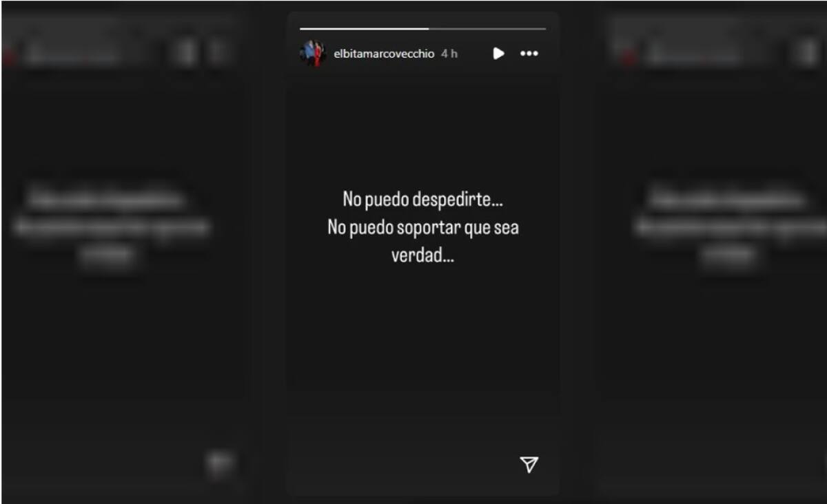 El mensaje de Elba Marcovecchio. Foto: Instagram