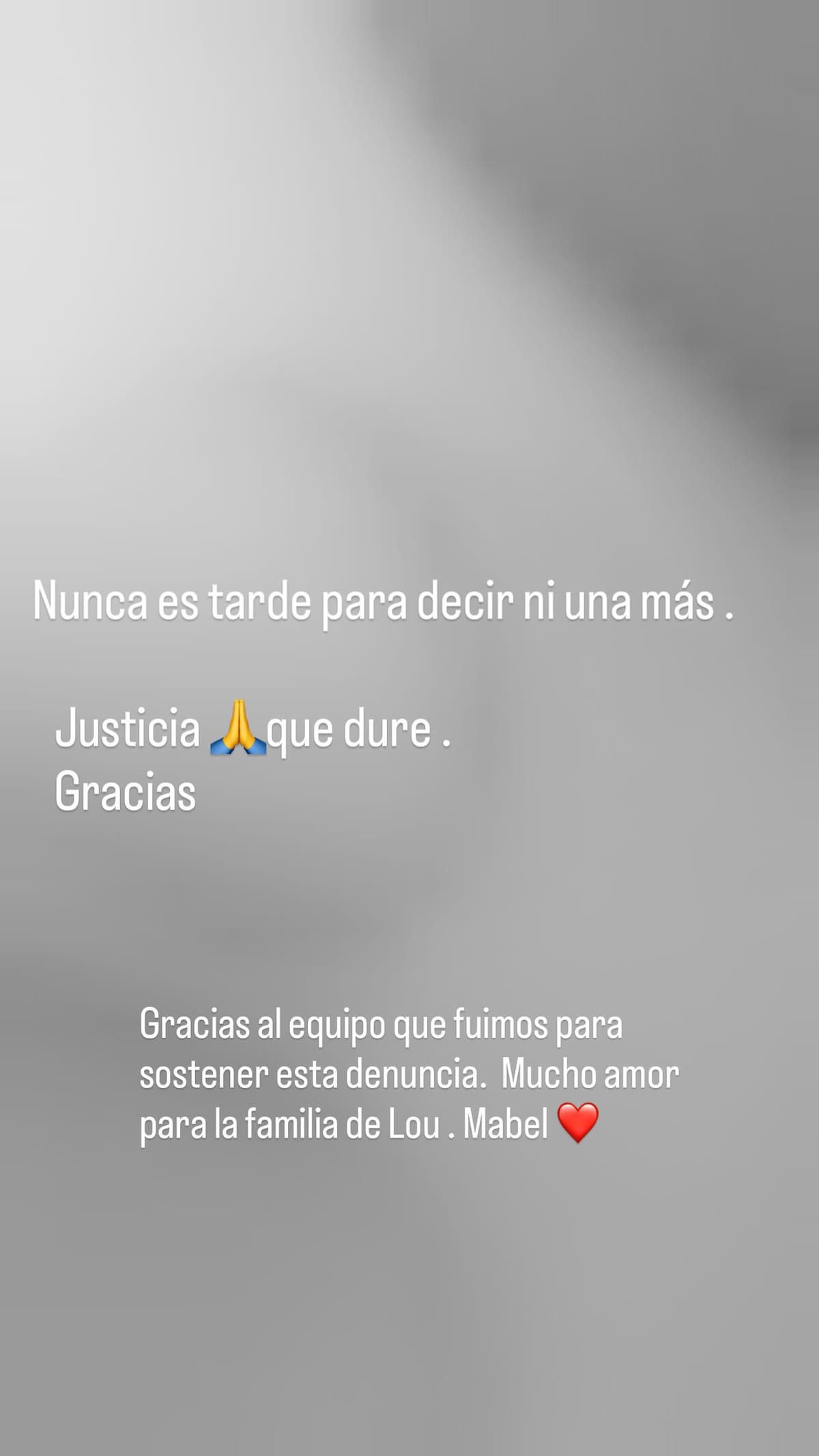 El mensaje de Valeria Gastaldi tras la detención del ex de Lourdes Fernández de Bandana.