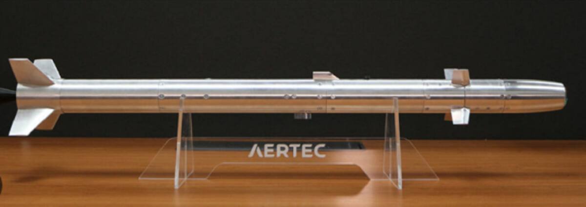 El micromisil superficie-aire que llegará a España. Foto: AERTEC.