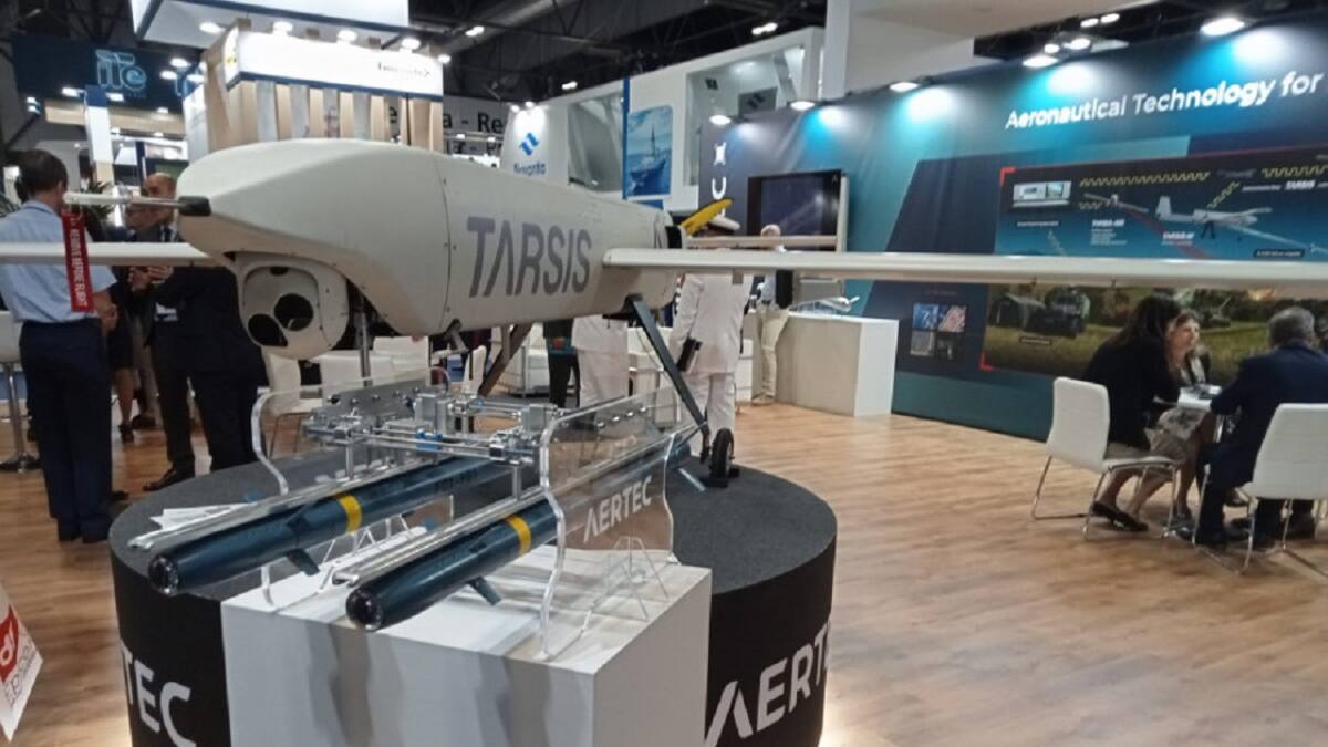 El micromisil superficie-aire que llegará a España. Foto: AERTEC.