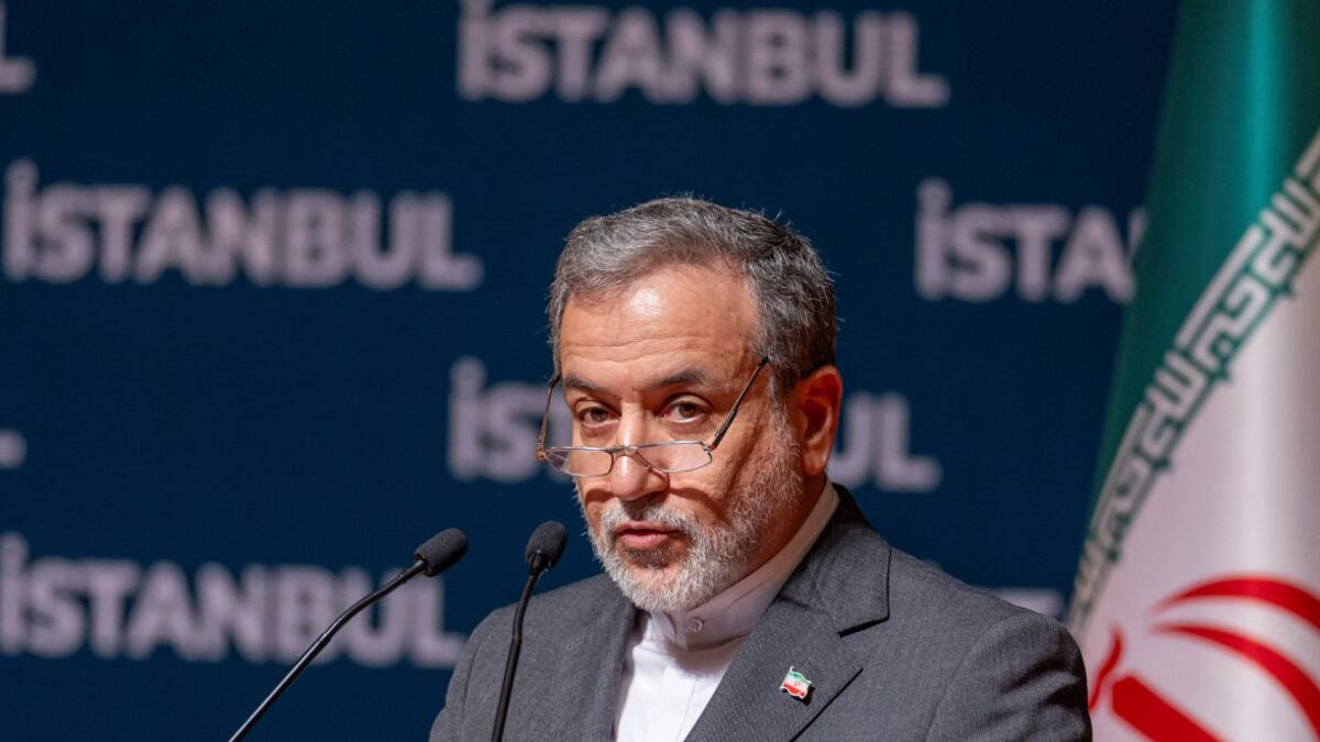 El ministro de Exteriores de Irán, Abbas Araqchí. Foto: Reuters/Umit Bektas.