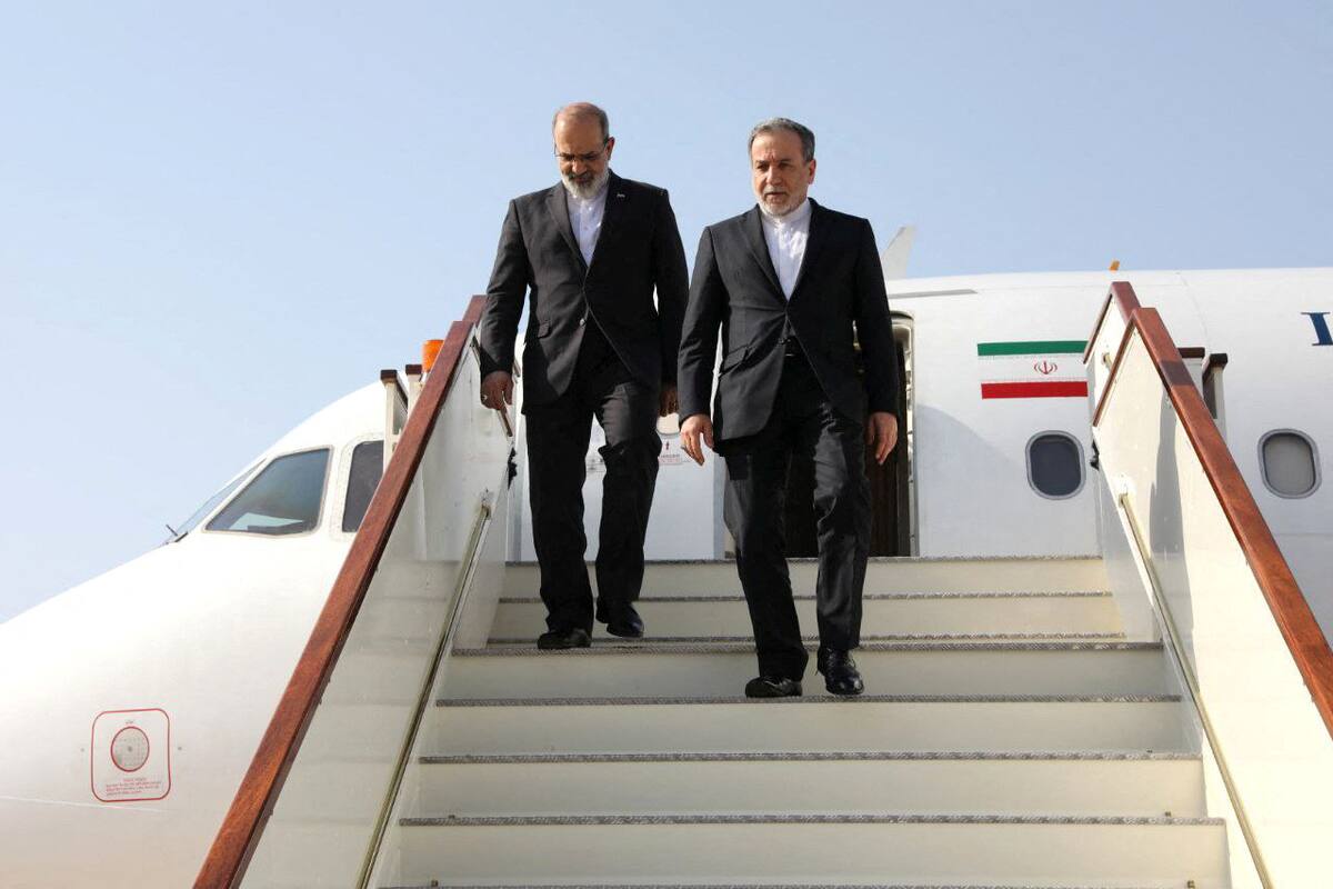 El ministro de Exteriores iraní, Abás Araqchí. Foto: Reuters/West Asia News Agency.