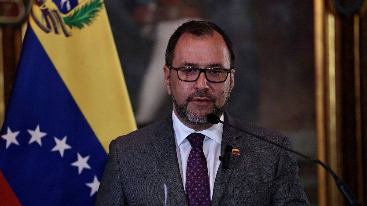 El Ministro de Relaciones Exteriores de Venezuela, Yván Gil. Foto: Reuters