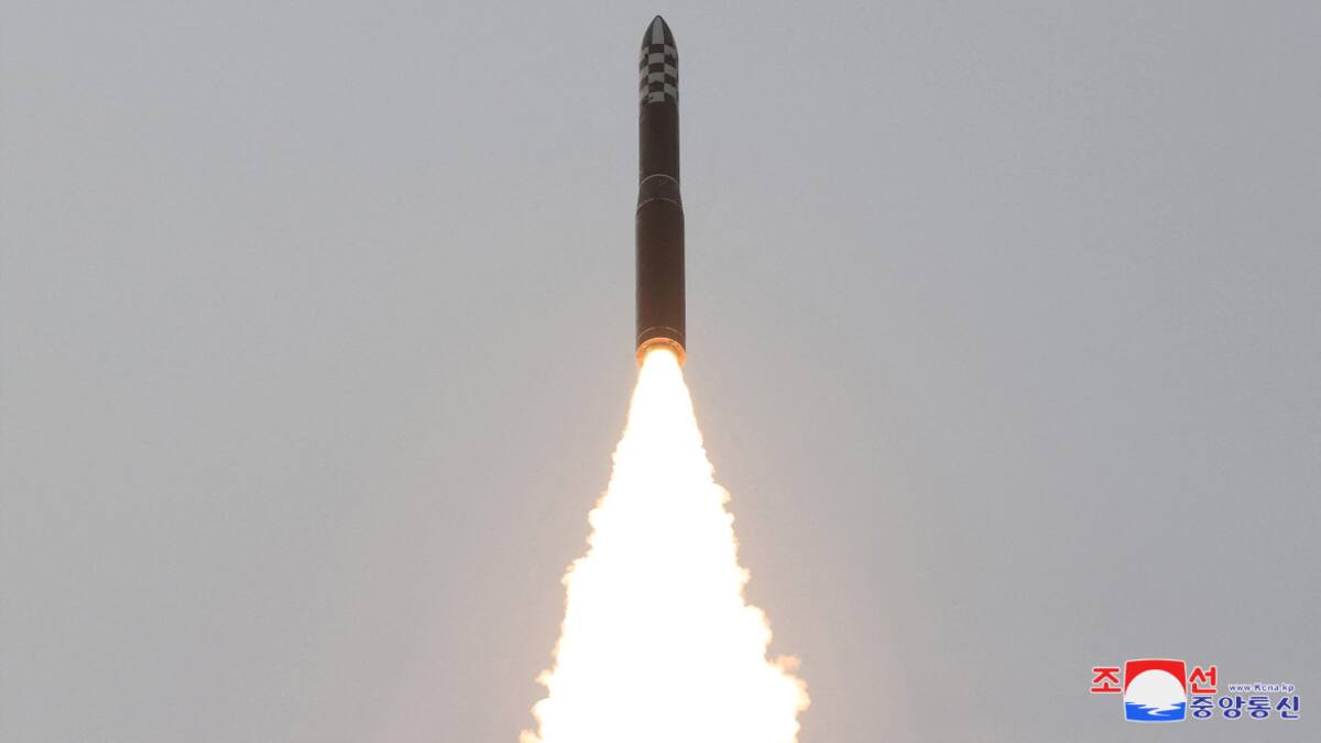 El misil probado por Corea del Norte. Foto: Reuters