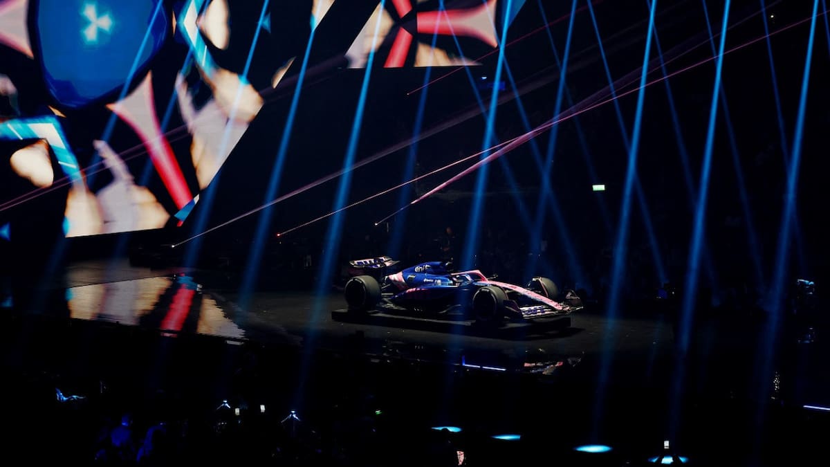 El monoplaza de Alpine para la temporada 2025 de Fórmula 1. Foto: Reuters (Andrew Boyers)