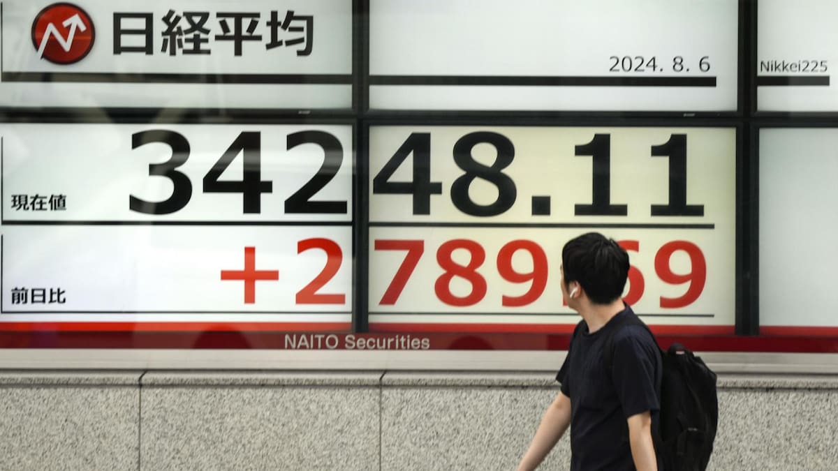 El Nikkei, Bolsa de Tokio. Foto: EFE.