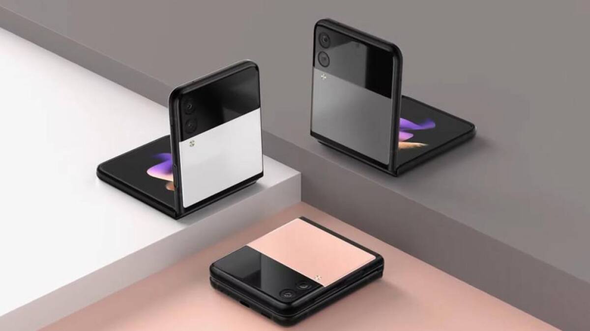 El nuevo Galaxy Z Flip5 que presentará Samsung en julio. Foto: Gentileza Samsung.