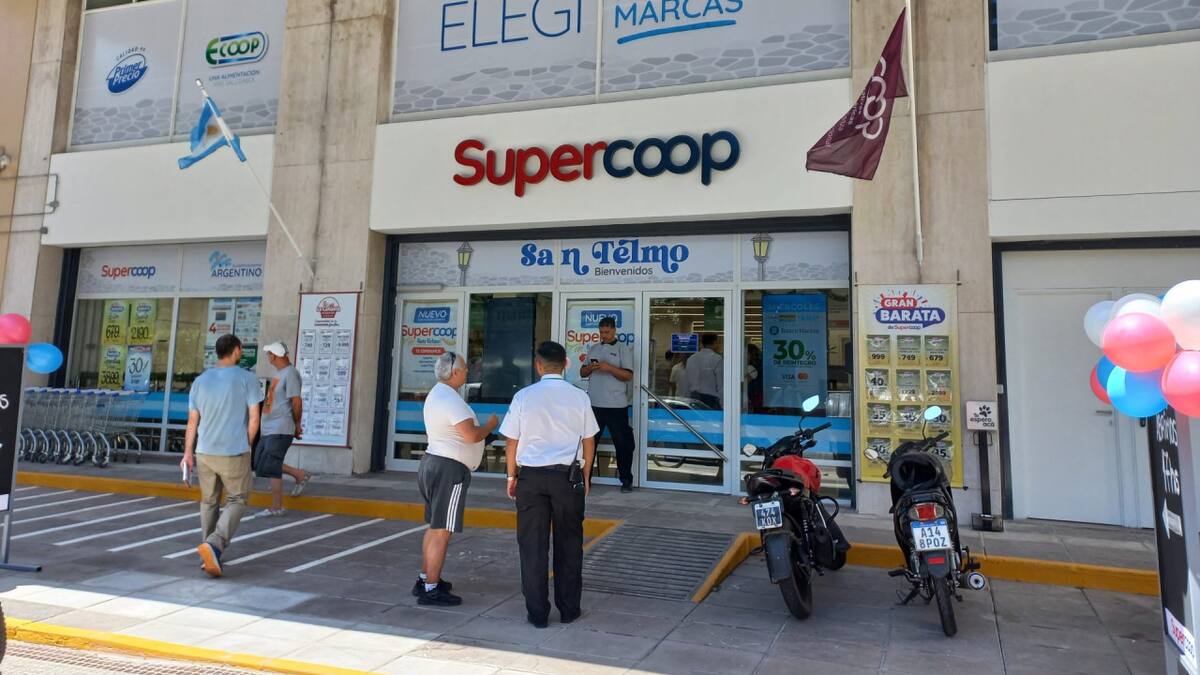 El nuevo Supercoop que abrió en San Telmo. Foto: Instagram @supercoop.ar