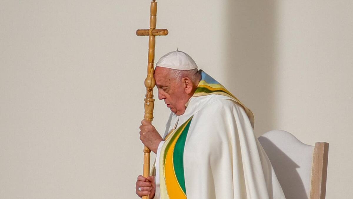 Murió el papa Francisco. Foto: EFE