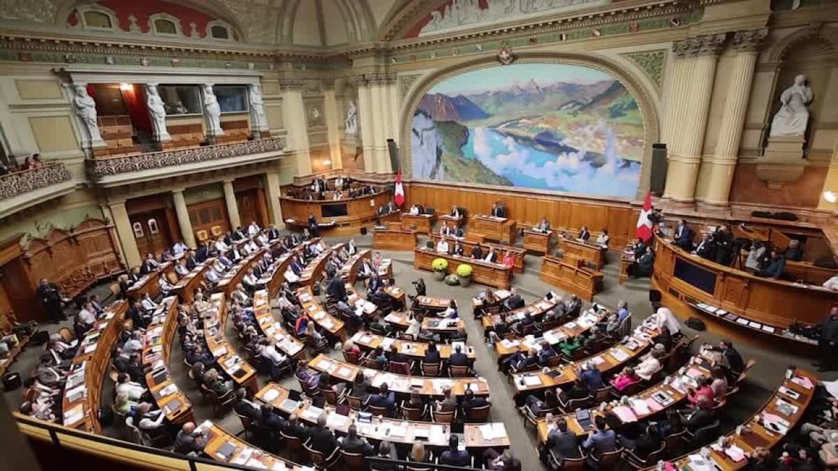 El parlamento suizo. Foto: Reuters