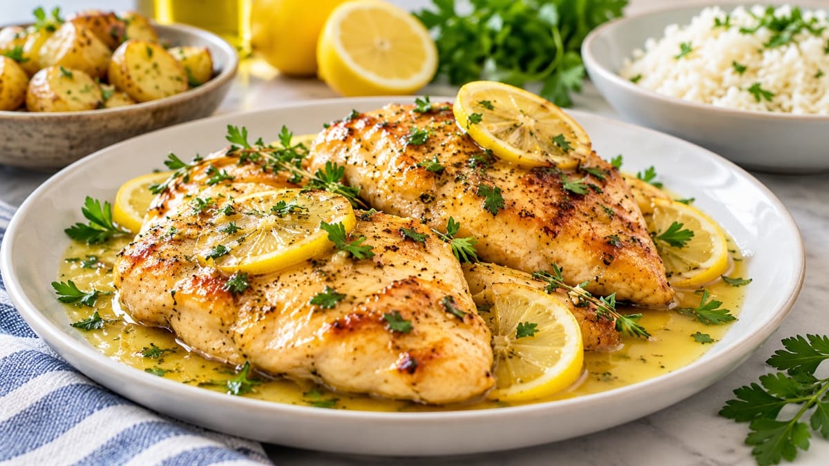 El paso a paso para hacer pollo al limón en 25 minutos.