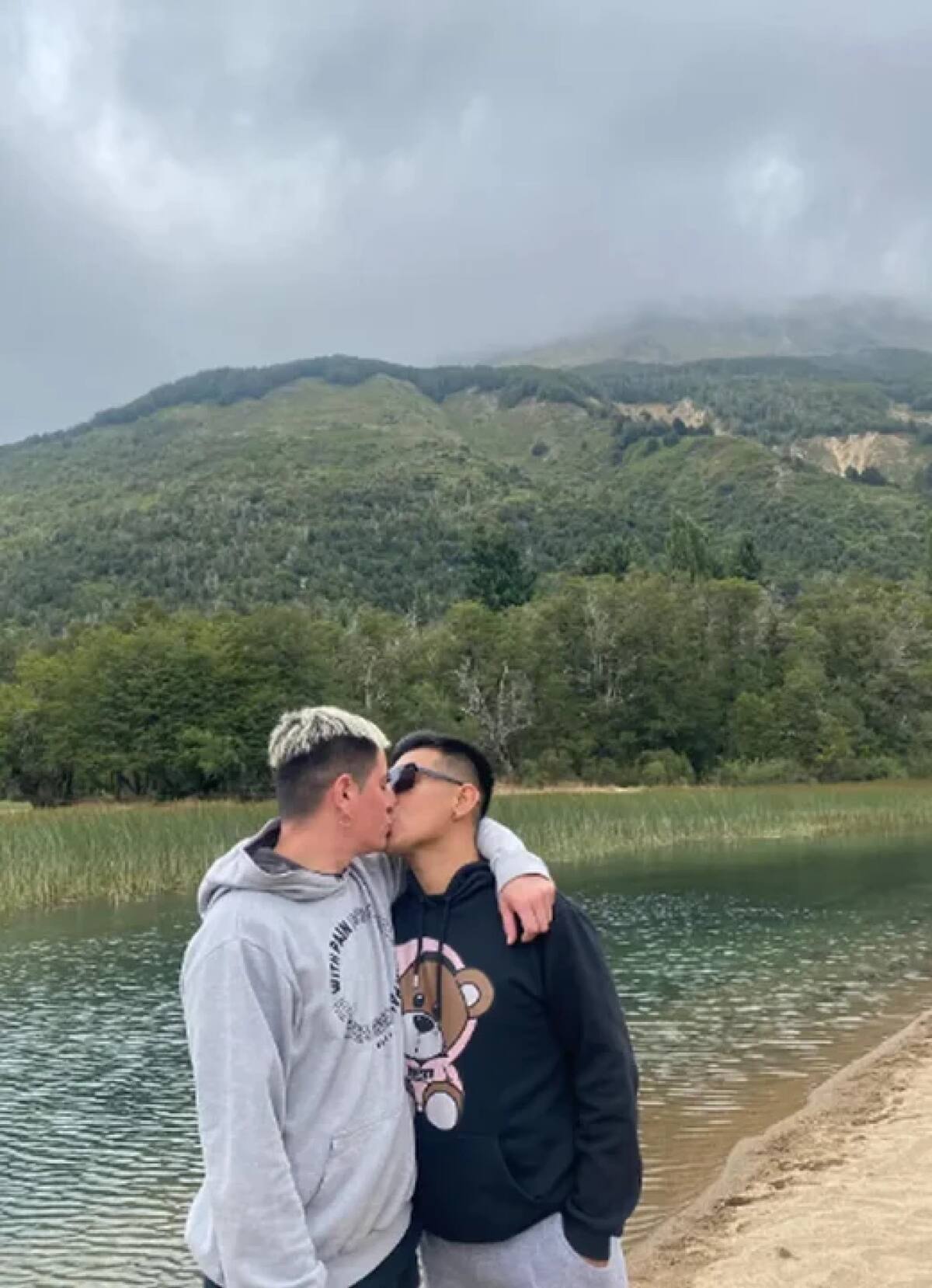 El peluquero asesinado junto a su pareja. Foto: NA.