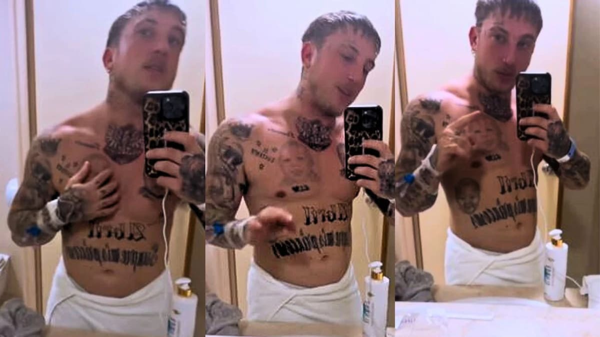 El Polaco rompió el silencio desde su internación para llevar tranquilidad a sus seguidores y aclaró qué le pasó