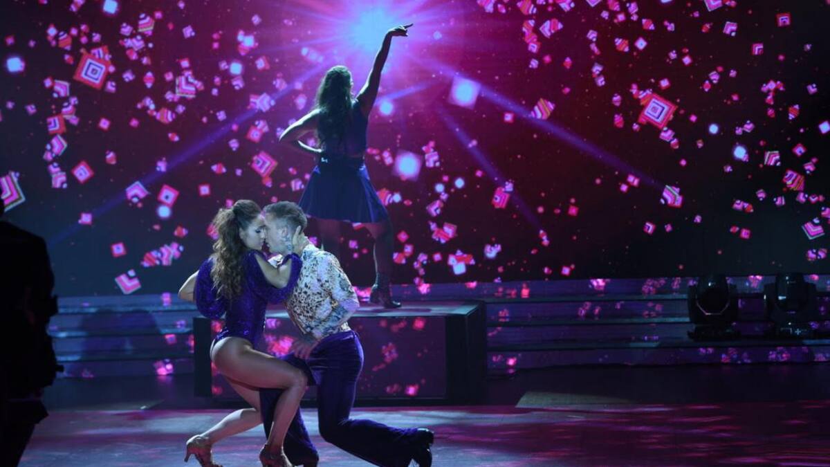 El Polaco y Barby Silenzi en ShowMatch (Prensa)