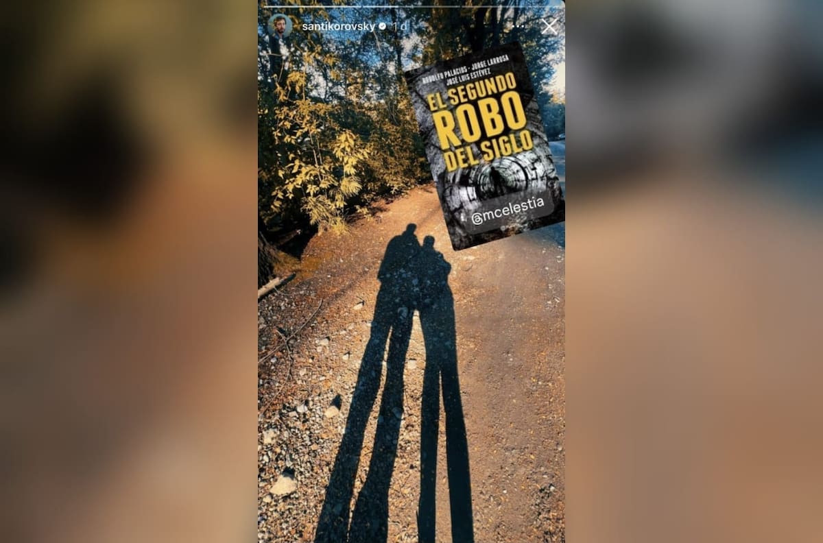 El posteo de Santiago Korovsky por el cumple de Celeste Cid que blanqueó el romance. Foto: Instagram / @santikorovsky.
