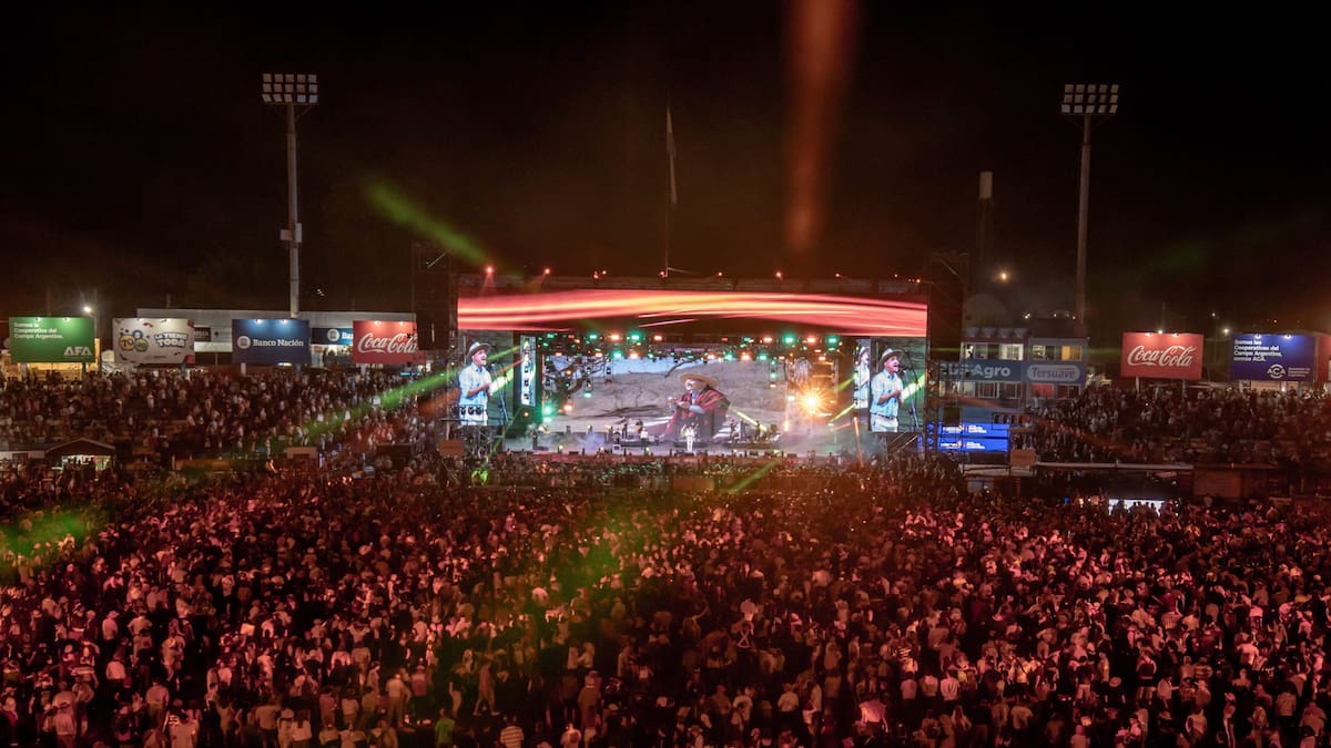 El evento es uno de los más importantes de la música popular argentina.