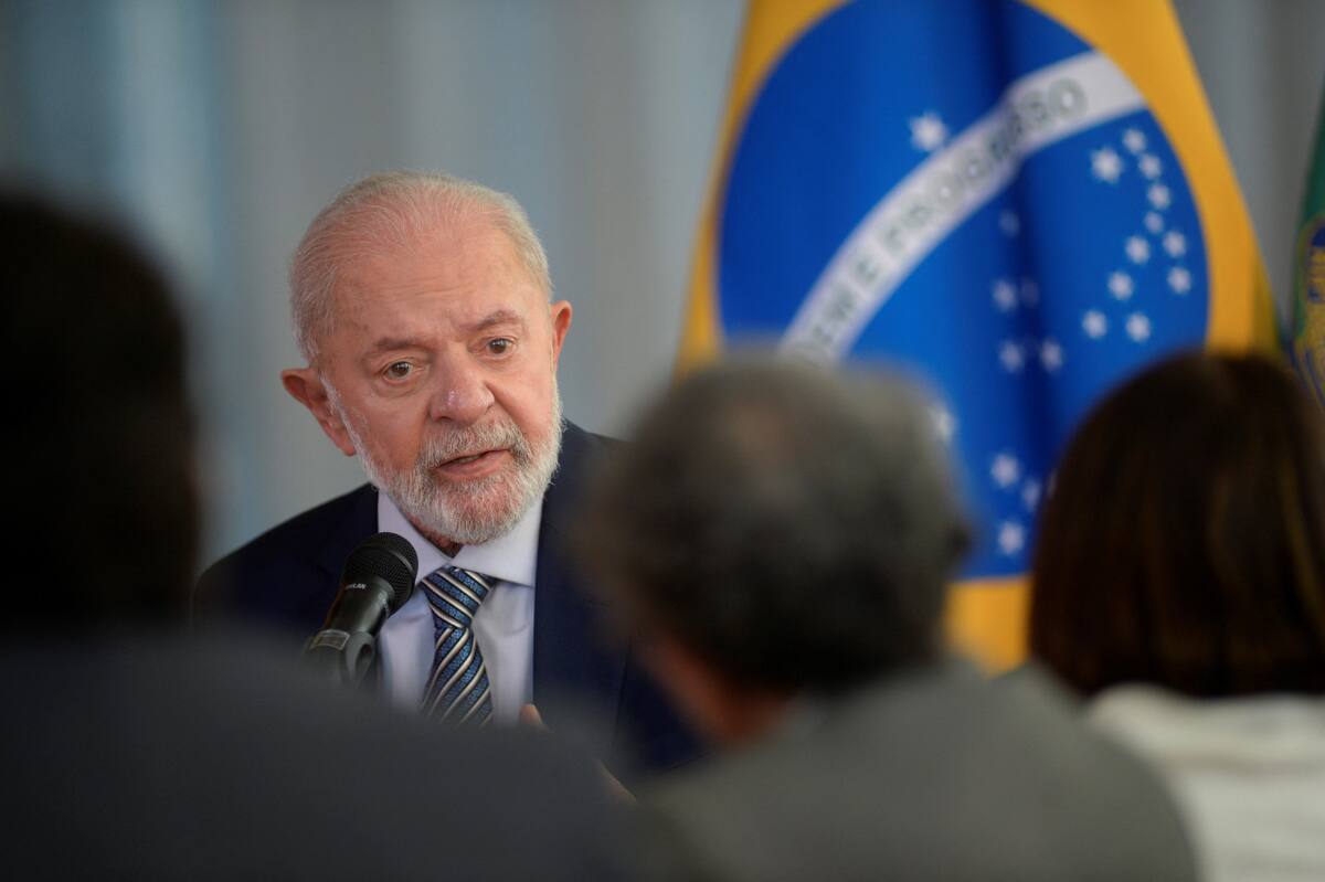 El presidente brasileño Luiz Inacio Lula da Silva . Foto: Reuters.