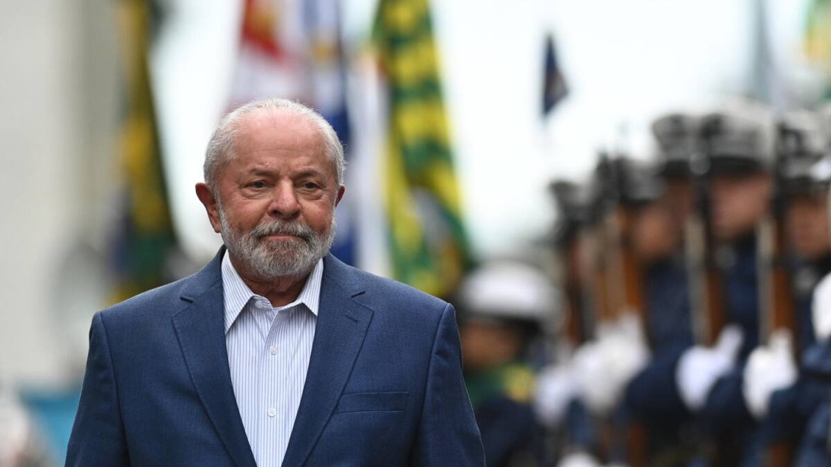 El presidente de Brasil, Luiz Inácio Lula Da Silva. Fuente: EFE.