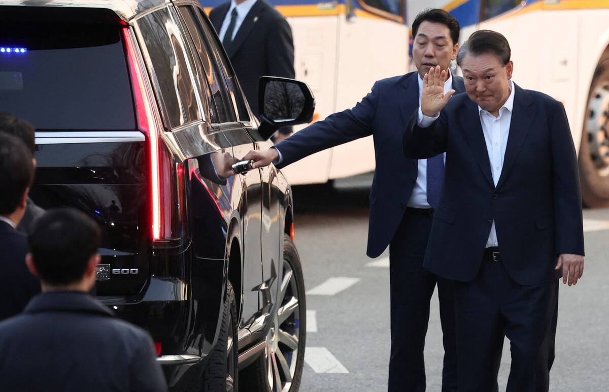 El presidente de Corea del Sur, Yoon Suk-yeol. Foto: Reuters/Kim Hong-ji.