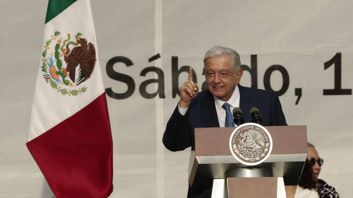 El presidente de México, Andrés Manuel López Obrador. Foto: EFE.