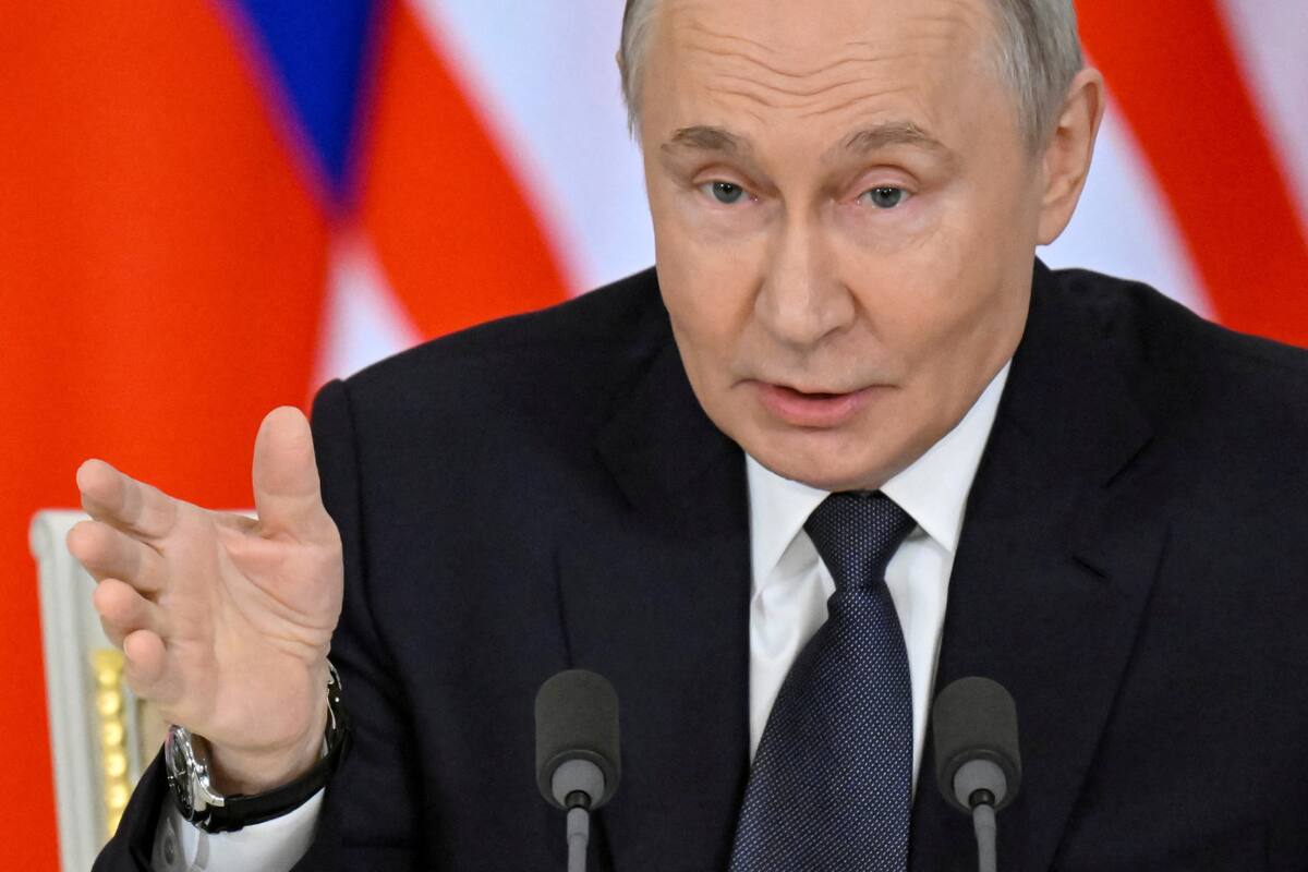 El presidente de Rusia, Vladímir Putin. Foto: Reuters/Alexander Nemenov.