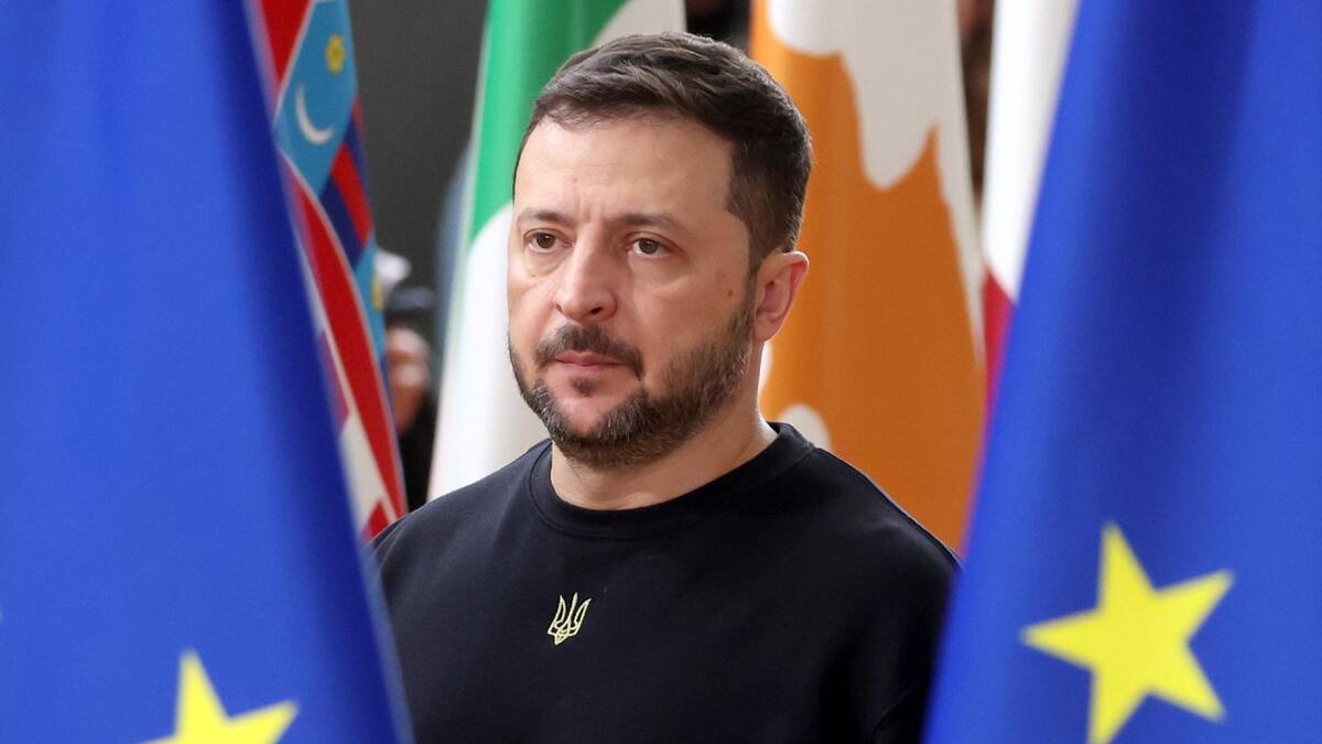 El presidente de Ucrania, Volodímir Zelensk. Foto: EFE