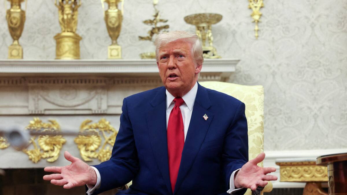 El presidente estadounidense, Donald Trump. Foto: Reuetrs/Kevin Mohatt