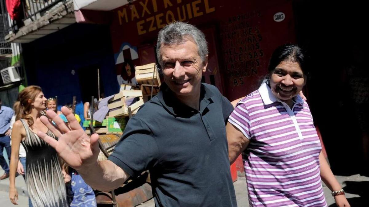 El presidente Macri visitó a Margarita Barrientos