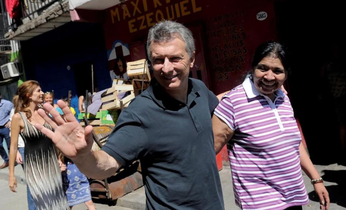 El presidente Macri visitó a Margarita Barrientos