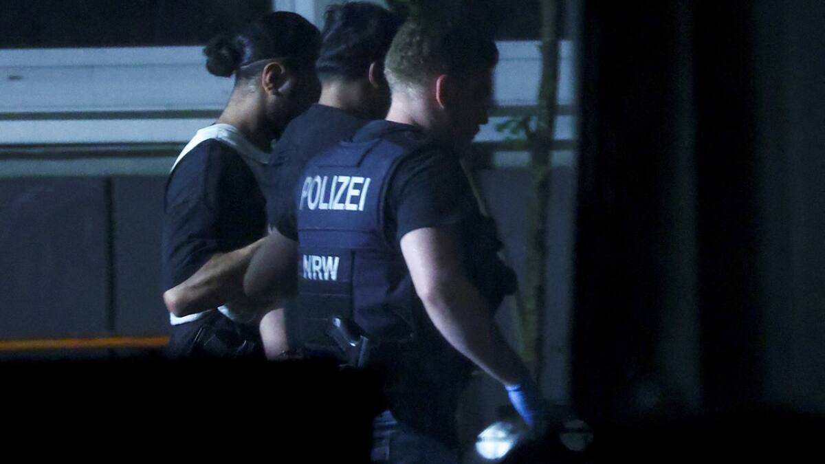 El presunto autor del ataque a cuchillazos en Solingen, Alemania. Foto: Reuters.