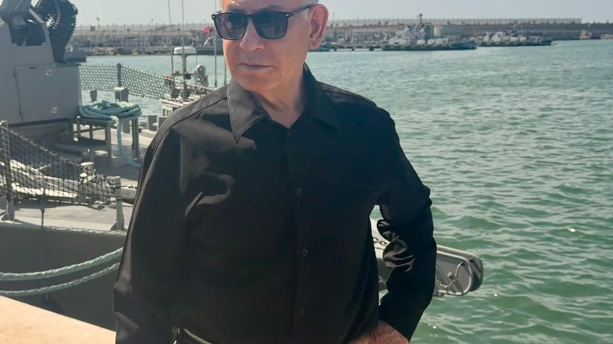 Benjamín Netanyahu dijo que pretende que Israel sea “líder mundial” en guerra marítima