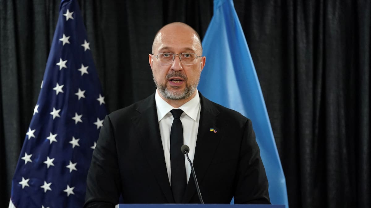 El primer ministro ucraniano, Denys Shmyhal. Foto: Reuters.