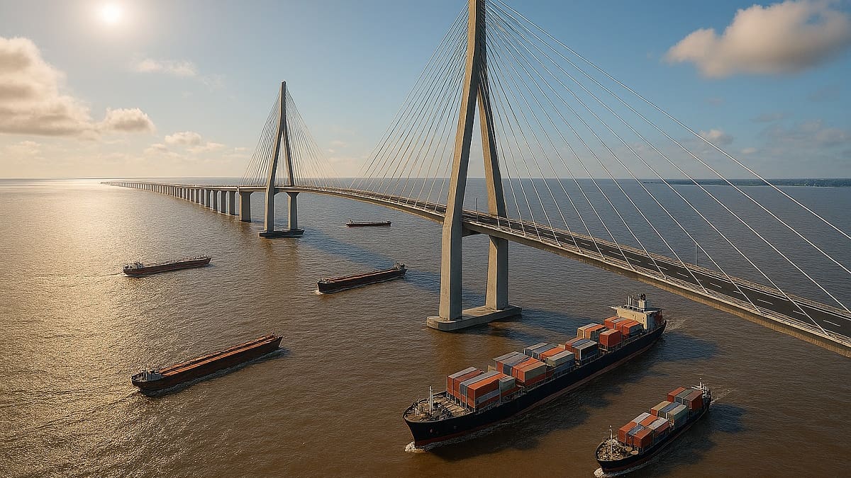 Megaobra en América Latina: el puente monumental de 300 millones de dólares que despertó el interés de China