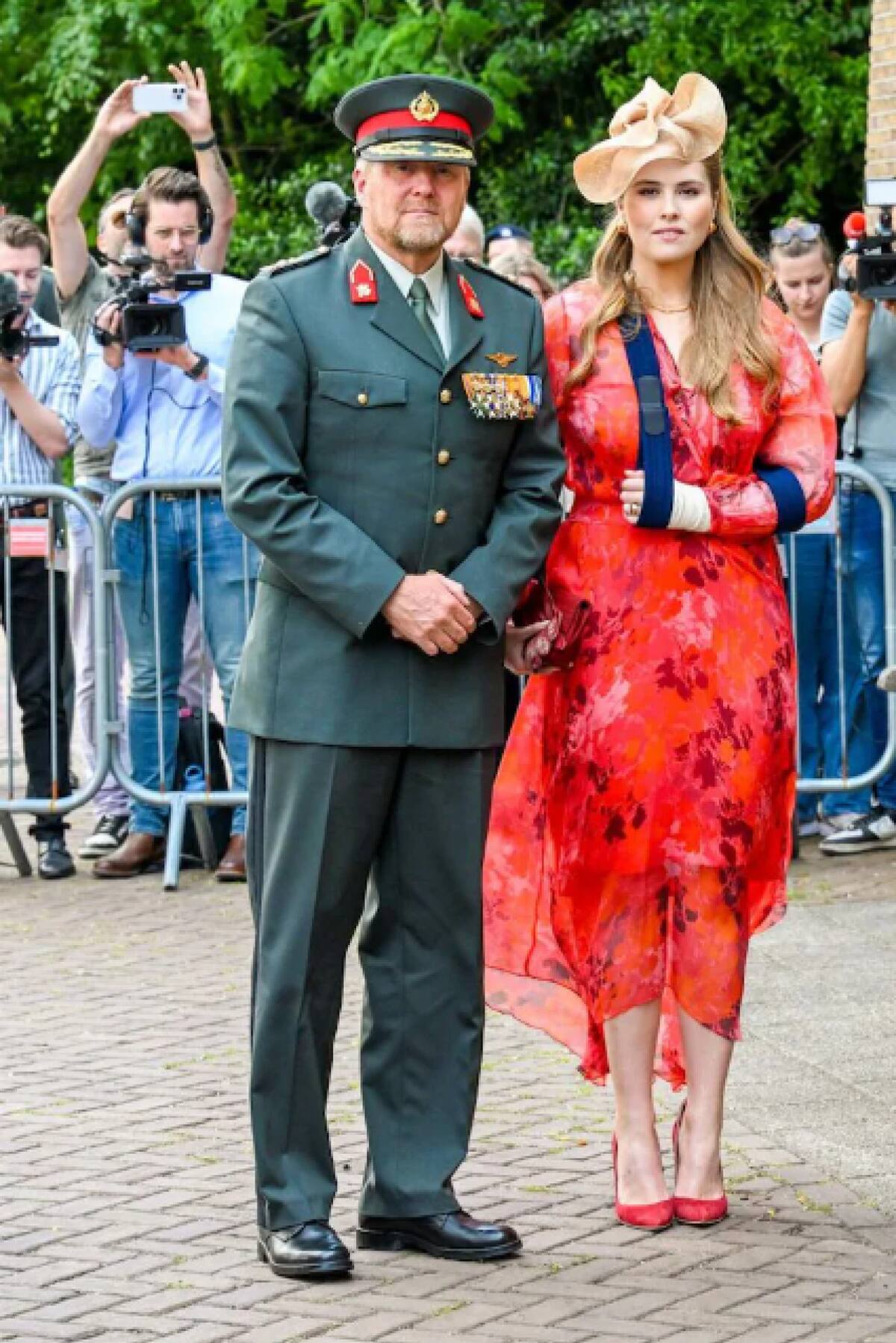 El Rey Guillermo y la Princesa de Orange, Países Bajos. Foto: X / koninklijkhuis.