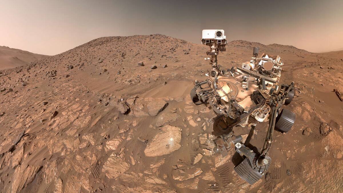 El rover Perseverance de la NASA en Marte. Foto: NASA.