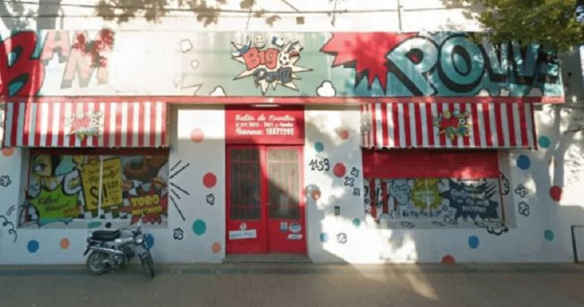 El salón de eventos donde ocurrió la tragedia. Foto: NA